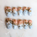 Terracotta Sailboats - Size Large, Medium Coffin