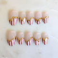 Striped Cabana - Size Medium, Medium Oval