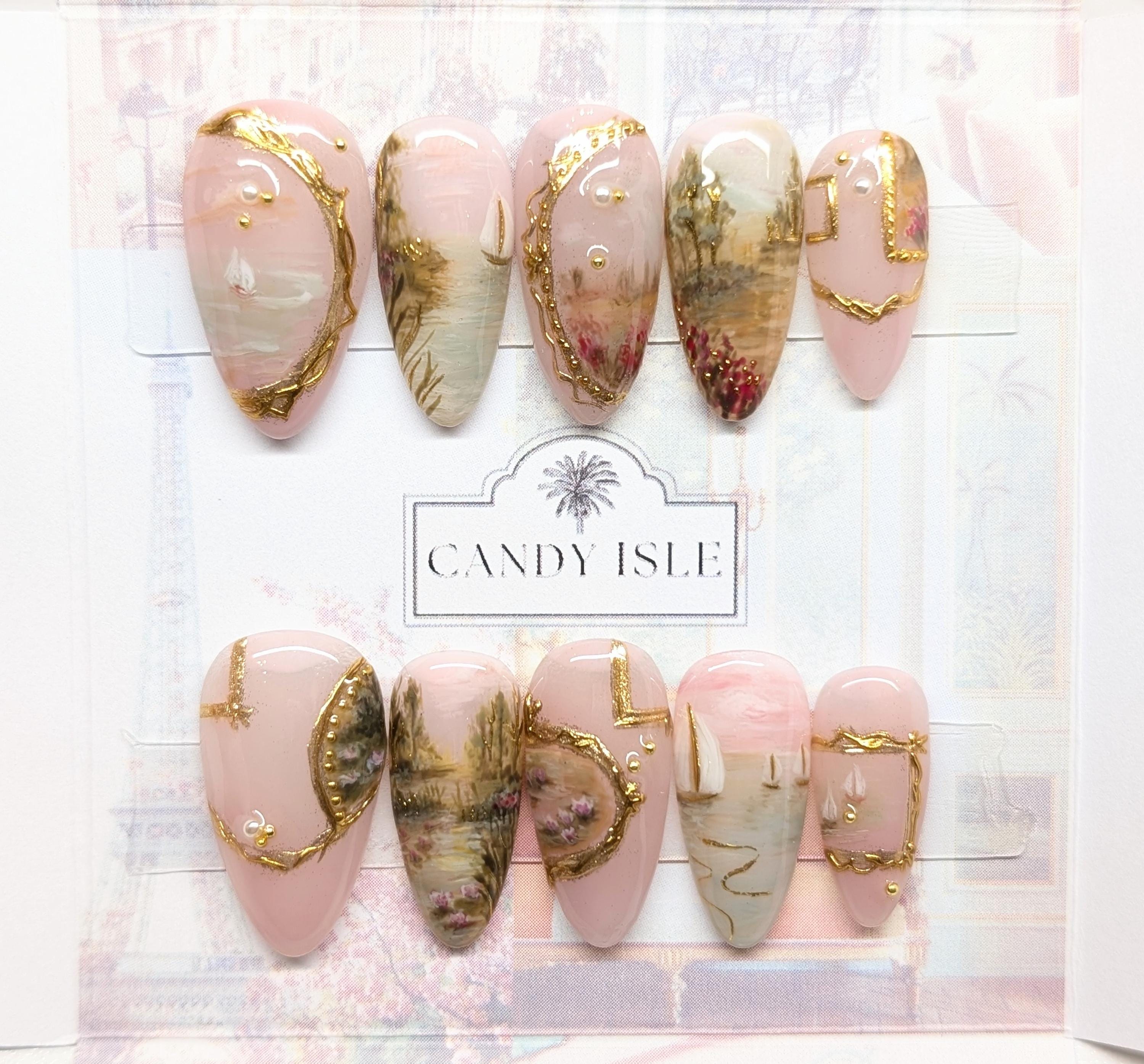 Land and Sea - Size Large, Long Almond