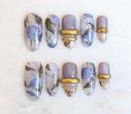 Morning Glories - Size Small, Long Oval