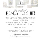 Land and Sea - Size Large, Long Almond