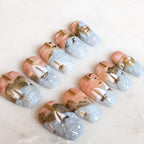 Terracotta Sailboats - Size Large, Medium Coffin